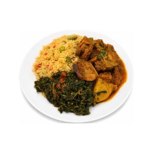 Chicken Curry Spinachs & Rice