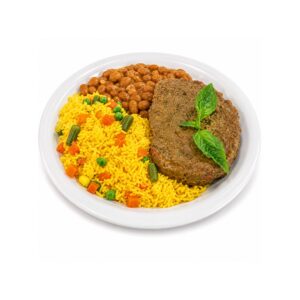Chicken Steak, Rice & Beans
