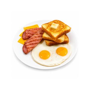 2 Eggs, French Toast, Ham & Cheese