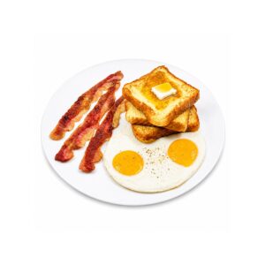 2 Eggs, French Toasts & Bacon