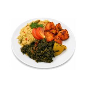 Chicken Tikka Spinach & Rice