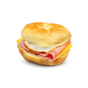 Ham, Egg & Cheese On Roll