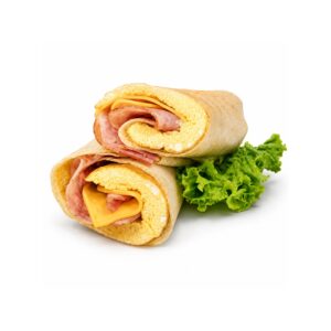 Ham & Cheese Omelette Wrap