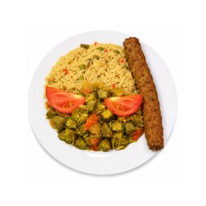 Vegetable Chicken Kabab