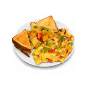 Western Omelette, Home Fries & Toast